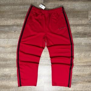 90's Rare Polo Ralph Lauren Sweat Pants Mens XL Red Baggy NEW OLD STOCK
